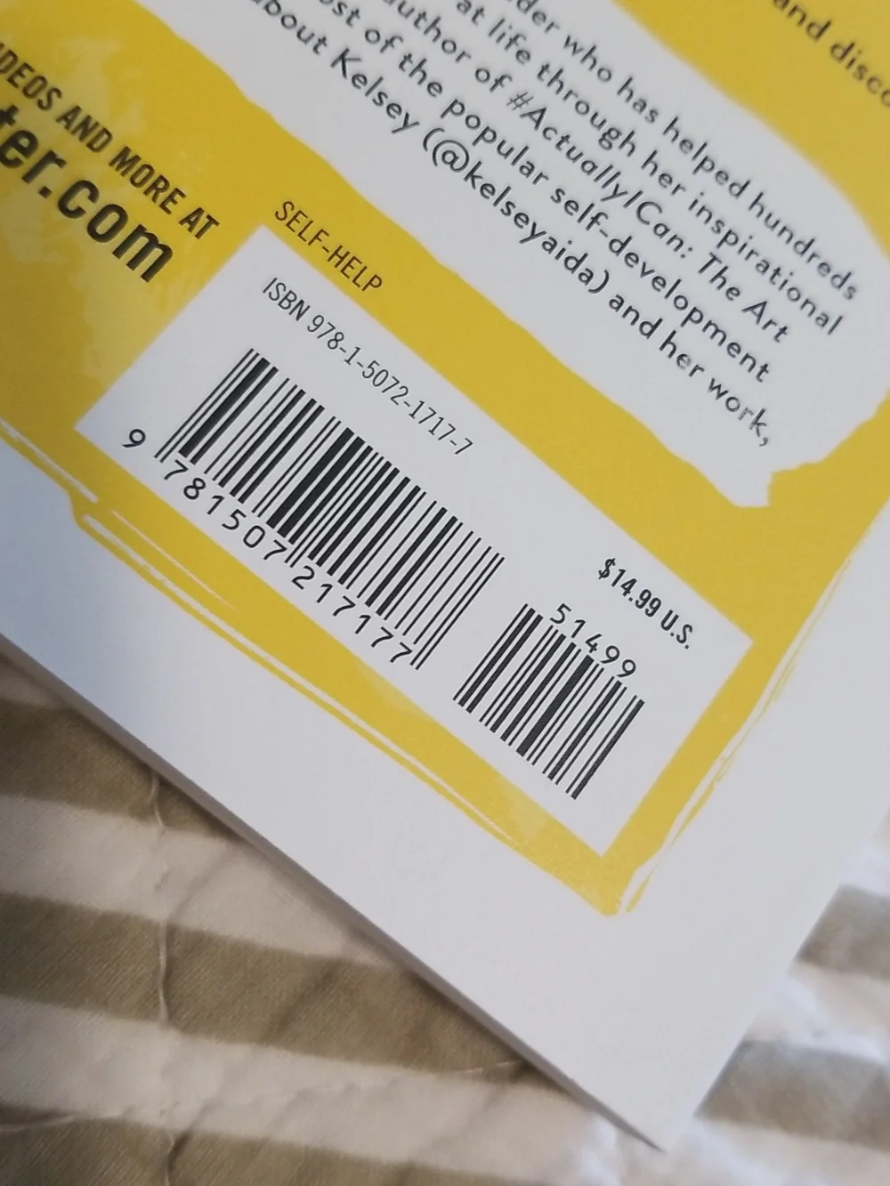 Affirmations For Happiness Paperback Self-Help Book By Kelsey Aida Roualdes